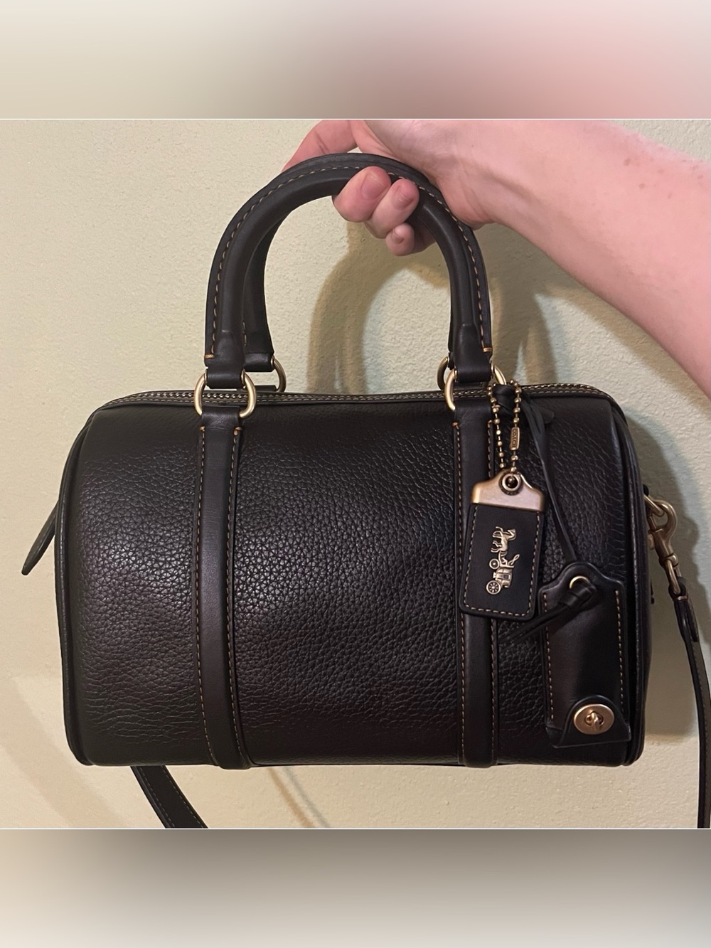 RARE Coach Ruby Satchel 25!